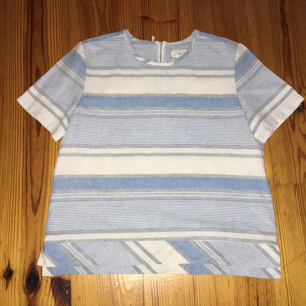 Lou & Grey striped linen “t-shirt”